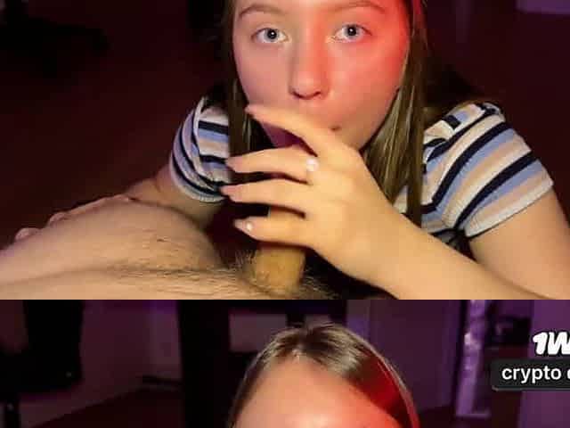 Cum inside me! Ex-girlfriend pleads for spunk in her fuckbox - greatest XXX blow-job ever!
