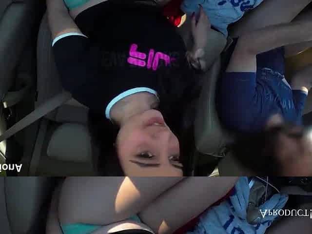 Countryside drive SQUIRT PEE and GOLLDENSHOWER in my Car PART II