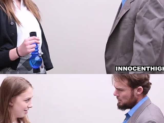 Rides Her Teachers Cock With Her Uniform On With Chloe Scott