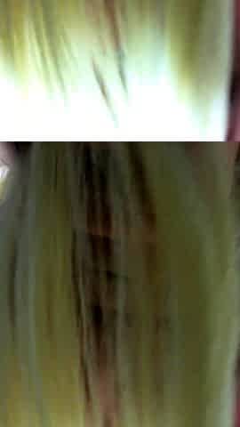 Blonde With Natural Big Boobs Loves Putting A Toy In Her