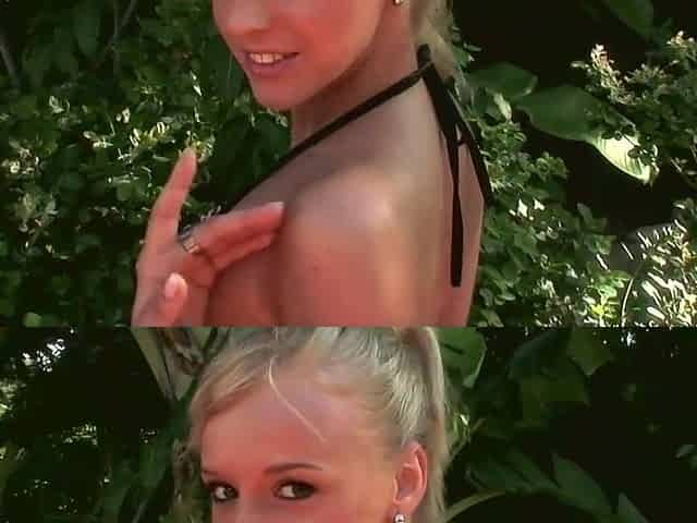 Walk Into The Garden With This Girl So This babe Can Show U Her Glamorous Vagina