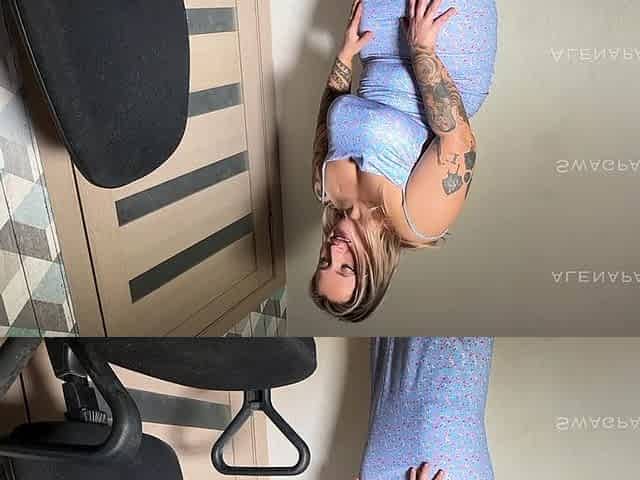 The "broken Chair" Repairman Fantasy - BBW Squirting