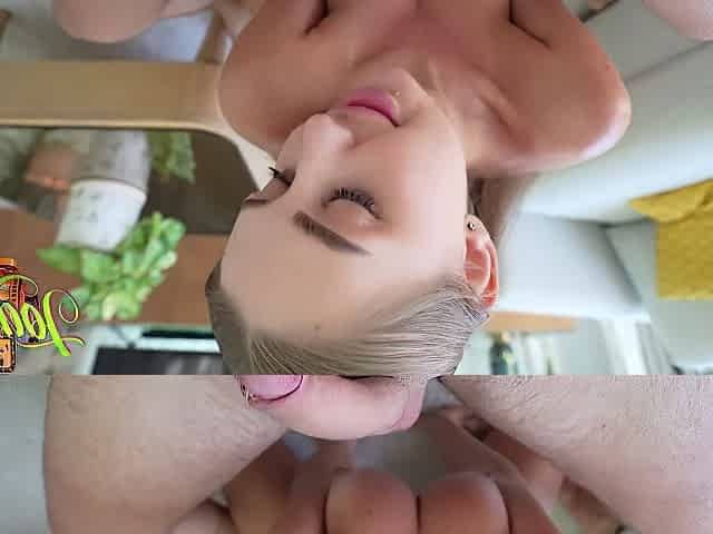 My Stepsister Dared To Play A Strip Game With Me. She Lost First And Got A Rough Fuck