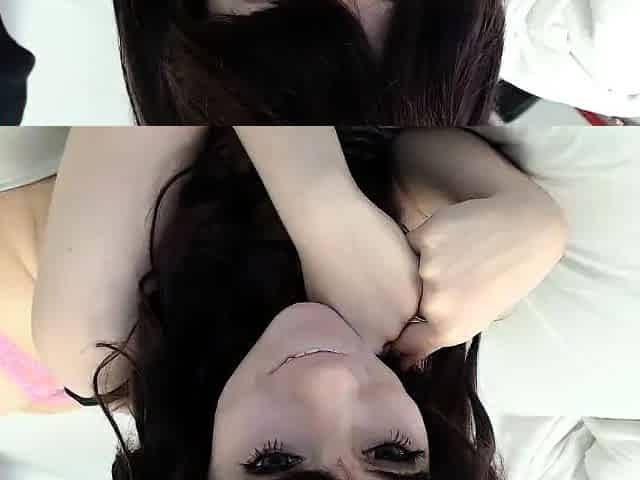Pale amateur teen brunette Lynn Love