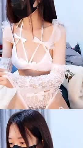 Japanese teen hello mikity toyed and facialized