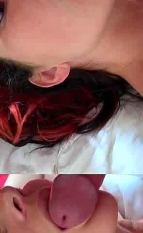 Redhead Blowjob Cumshot