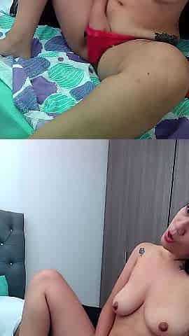 MY ALLY BANGS MY SPOUSE DURING THE TIME THAT RIDING HIM AND I MASTURBATE IN FRONT OF HIM.