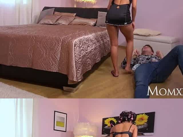 Mom Mature Thai mistress Susie Q demands ass licking and hard fucking