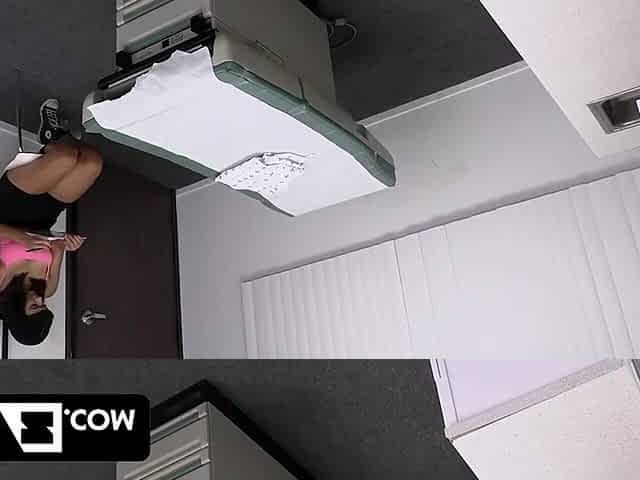Latina slut Apryl Rein pleases a doctor to get a fake virginity certificate
