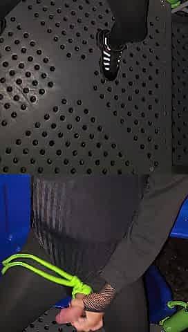 PUBLIC MASTURBATION ESCALATES INTO HOPELESS MOUTH SPASM