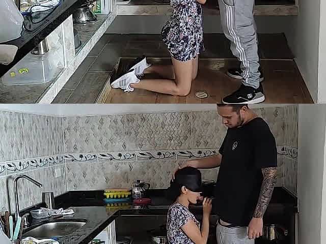I Screw a Maid Whilst That babe Cooks