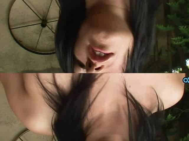 The touch of the outdoor breeze and sun will make the slim chick greater amount meaty