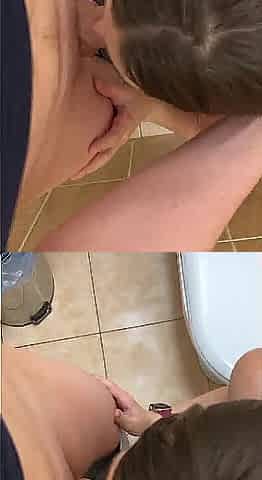 My gym crush like to suck my ramrod in public shitter