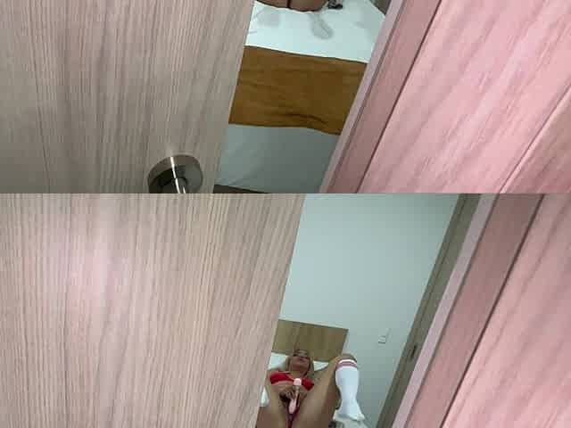 They Catch Me Playing with My Vibrator and They Catch Me