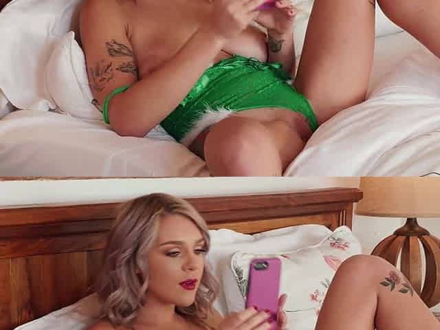 Lewd muff munchers amazing adult clip