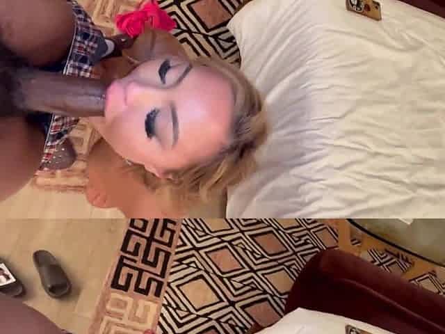 kazumi lets lil d smash in her mammas bedroom pt 1