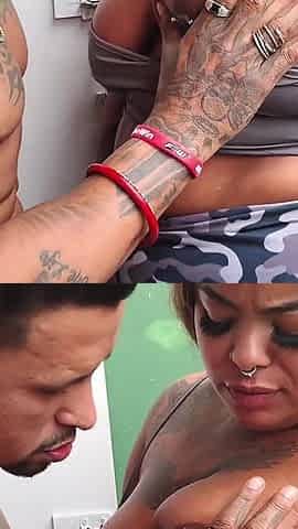 Birthday Party Turns Surreal Chantel Getting Fucked in the Ass by Her Boyfriend's Brother