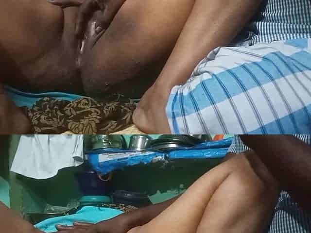 Tamil Housewife with College Boy