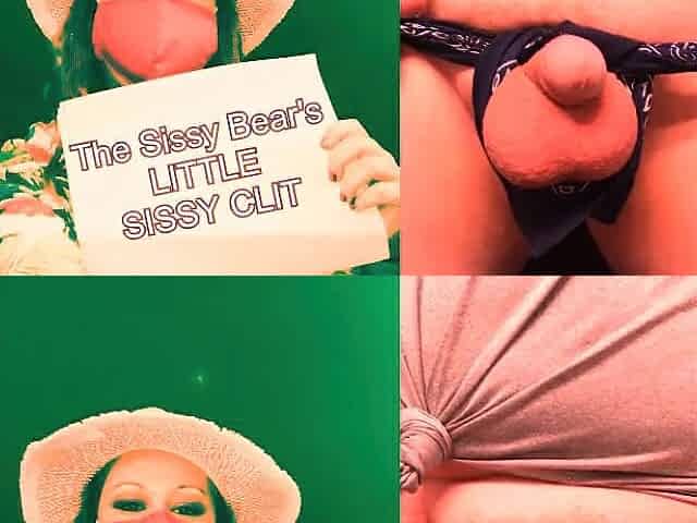 The Sissy Bear plays a Game with his sissy love button u can likewise