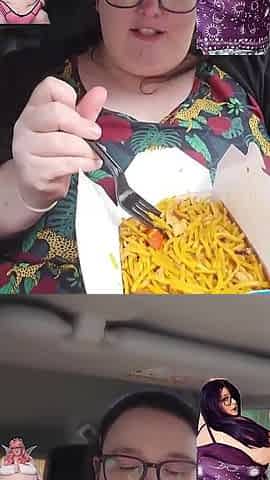 SSBBW Indulges in a Tasty Treat