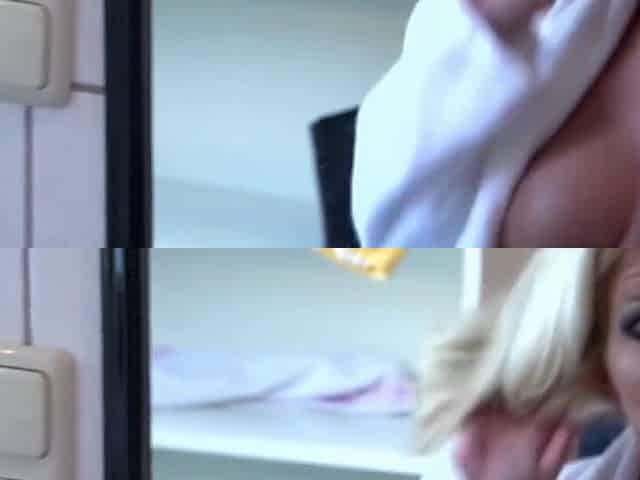 Big Blond German Girl With Big Tits Bathroom Sex With Stefan Steel And Nikki Tyler