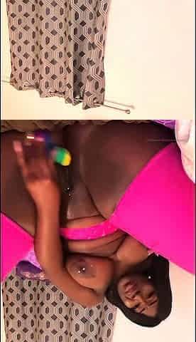 Hot Black Maid Does Some Webcam Black and Ebony