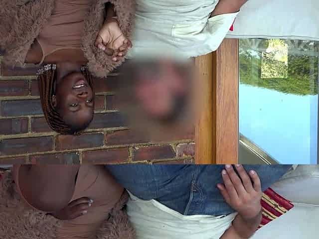 I watched this BIBLE STUDY EBONY GIRL use her TITS to tease