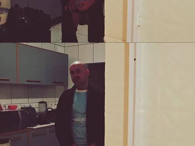 I waited for everybody to leave to surprise my sister-in-law in the bath!