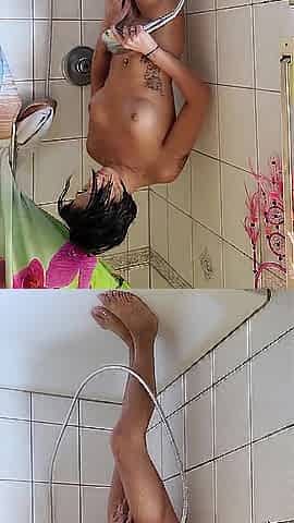 Slutty in the Shower!