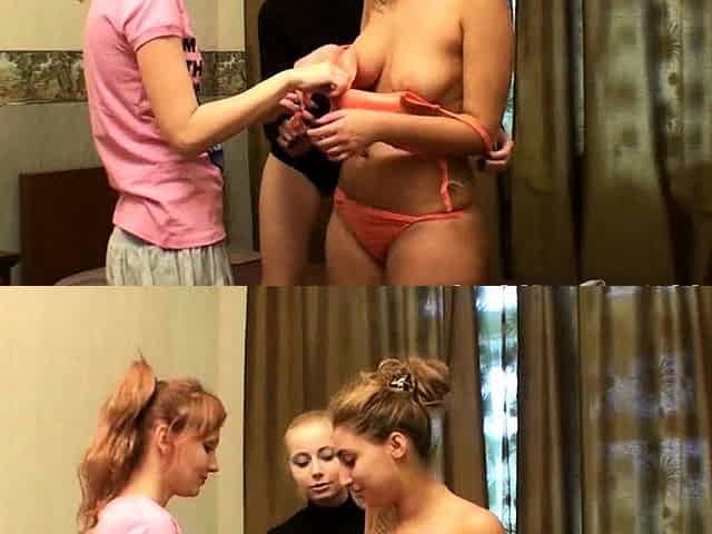 Dirty Blonde Amateur in Anal Threesome Ass To Mouth