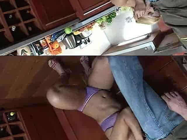 Janet Is A Slutty Mamma Who Gets Banged In The Kitchen
