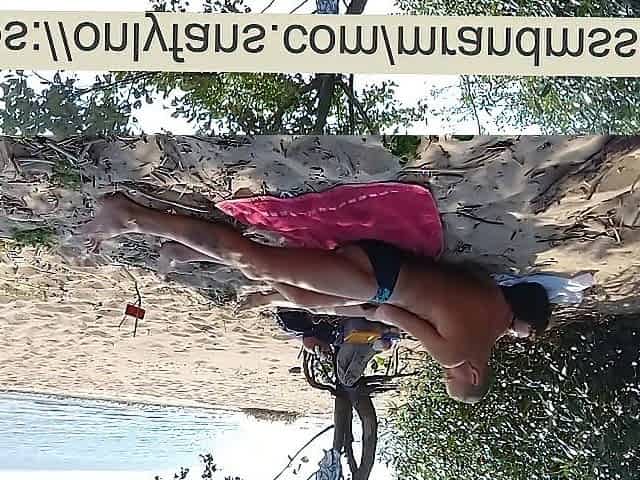wanted to bang on a public beach