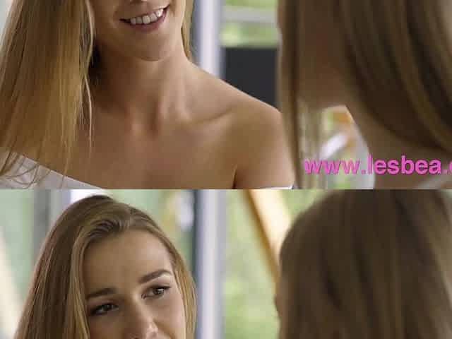 Lesbea Tongue banging youthful angels Aislin and Alexis Crystal