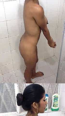 have a fun my charming body during the time that I shower