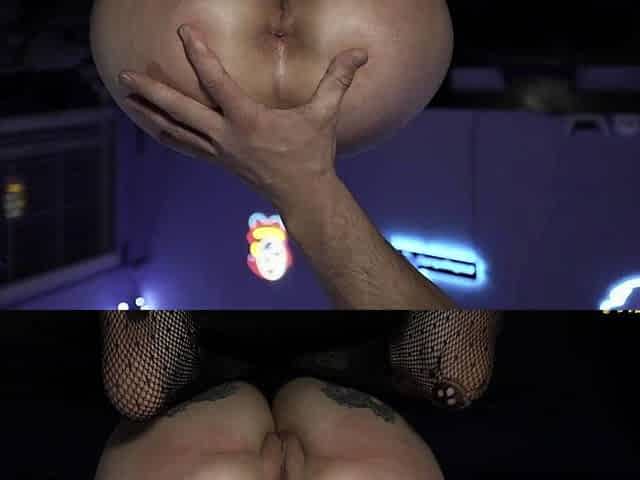 MULTIPLE CUMSHOT ANAL Petite Goth Girl takes Facial and