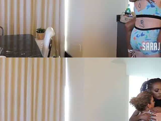 Sara Jay And King Noire - Milf Trio With And Xerlena