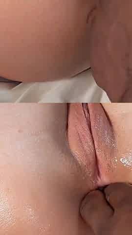 Snow Bunny Gives Her Ass to BBC