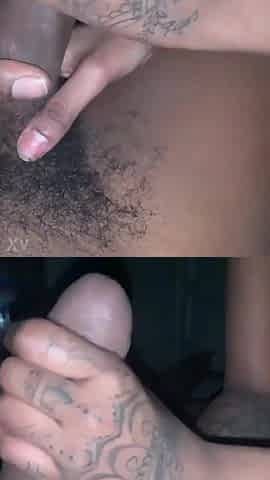 Black Suck it in slow motion