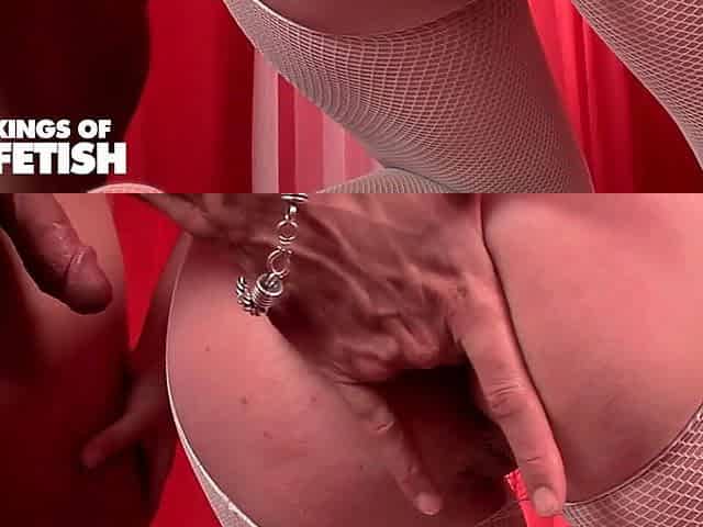 Brunette Chick Gets Asshole Fisted and Screwed by a Guy with Big Cock