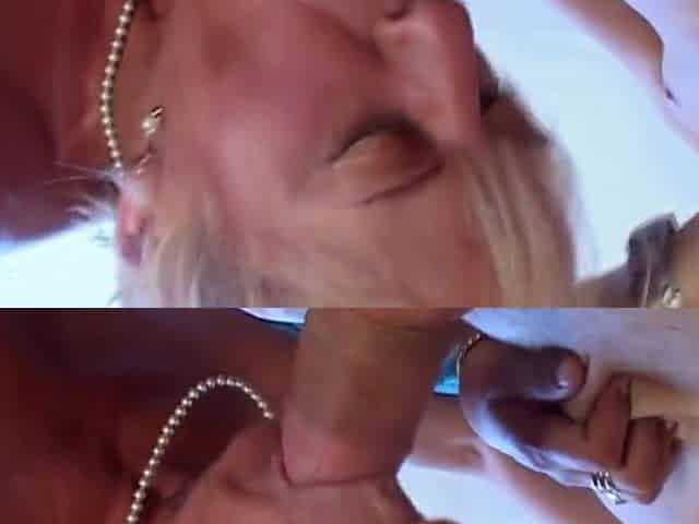 Blonde German Lady Getting Her Pussy Smashed By A Young Cock With Lady Blonde