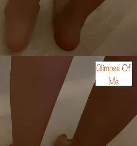 cleaning impure feet off in the shower (footfetish) - Glimpseofme