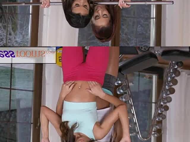 Fitness Rooms Fit constricted body gym beauty works up a sweat