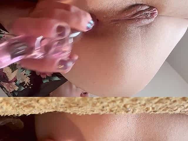 youthful enby unfathomable solo anal