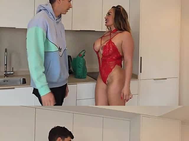 Colombian mother I'd like to fuck Bangs the Delivery Dude to Pay for the Delivery the Paisita Hug...