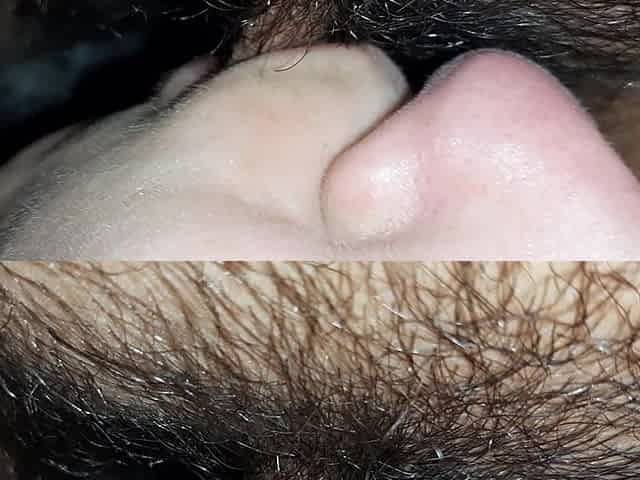 My Girlfriend Sucks, Bites, Sucks, Licks My Hairy Pussy