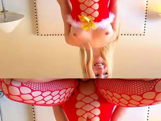 Homemade amateur blonde teen blowjob and cumshot