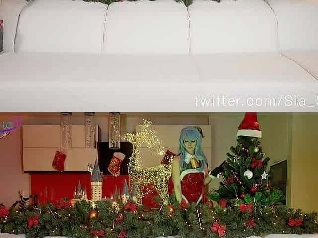 Perky Christmas with creampie for enchanting Ganyu Sia Siberia