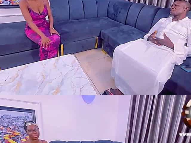 Sister Kate drilled by church elder over at n iPhone