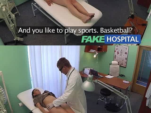 FakeHospital Ribald doctor gives hot student patient the all clear