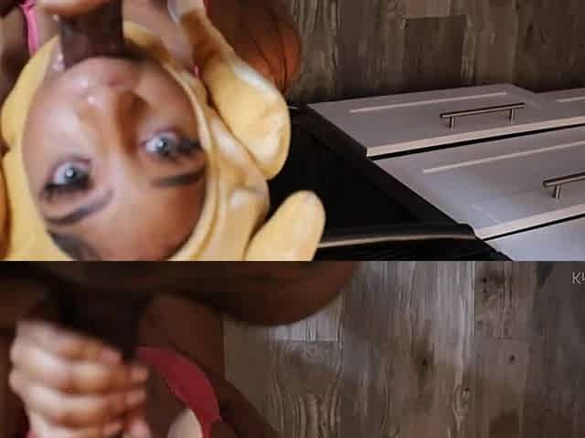 Nasty black babe filthy porn clip